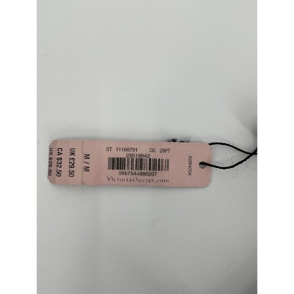 Victoria's Secret‎ Size M Maroon Mesh Panel Adjustable Strap Wire Free Bralette - Picture 3 of 5